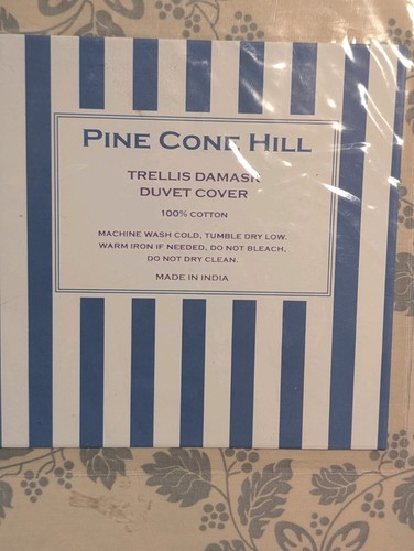 Pine cone hill damask - pine,